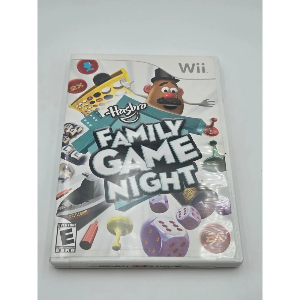 Hasbro Family Game Night Nintendo Wii EA Games Connect 4 Battleship Yahtzee